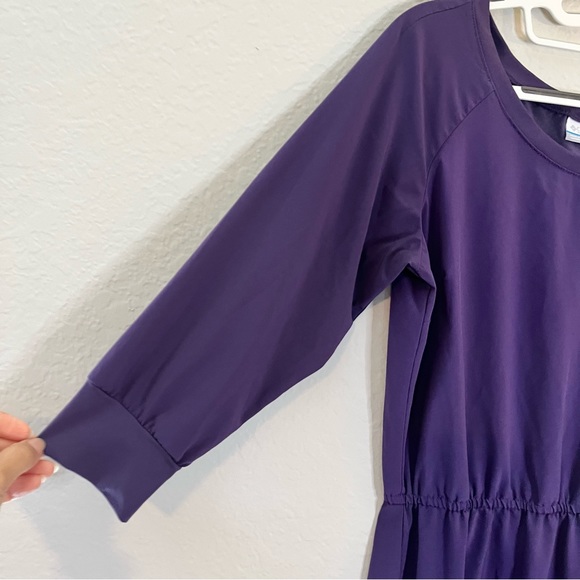 Columbia Purple Omni-Wick Dress Sz M - Picture 5 of 9